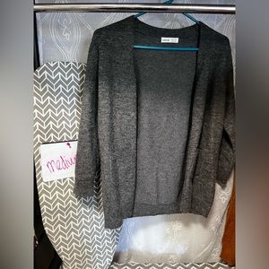 Grey cardigan